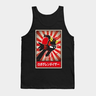 Goldrake Ufo Robot Mecha Manga Tank Top